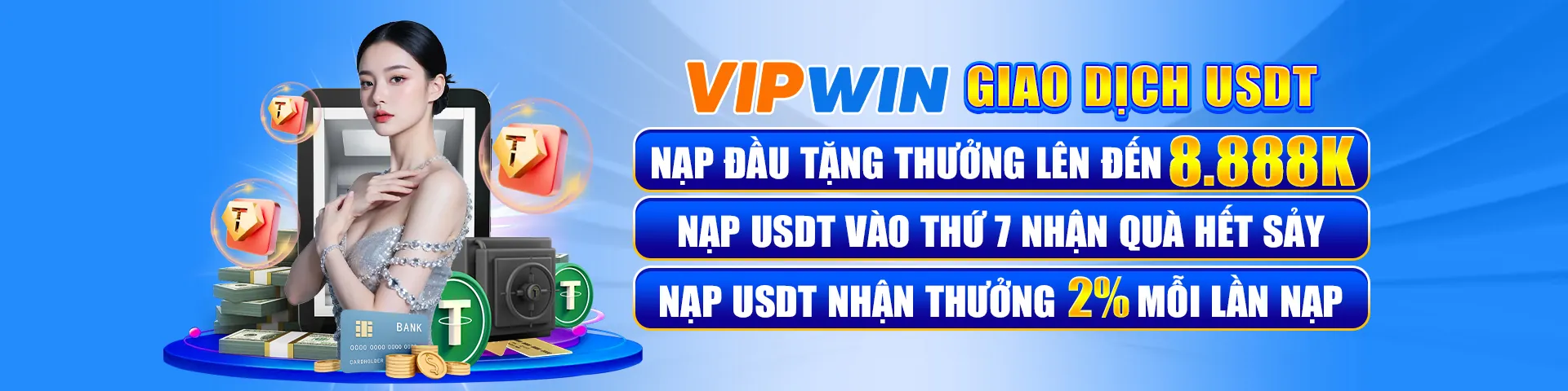 Banner ưu đãi nạp tiền hàng ngày 888clb